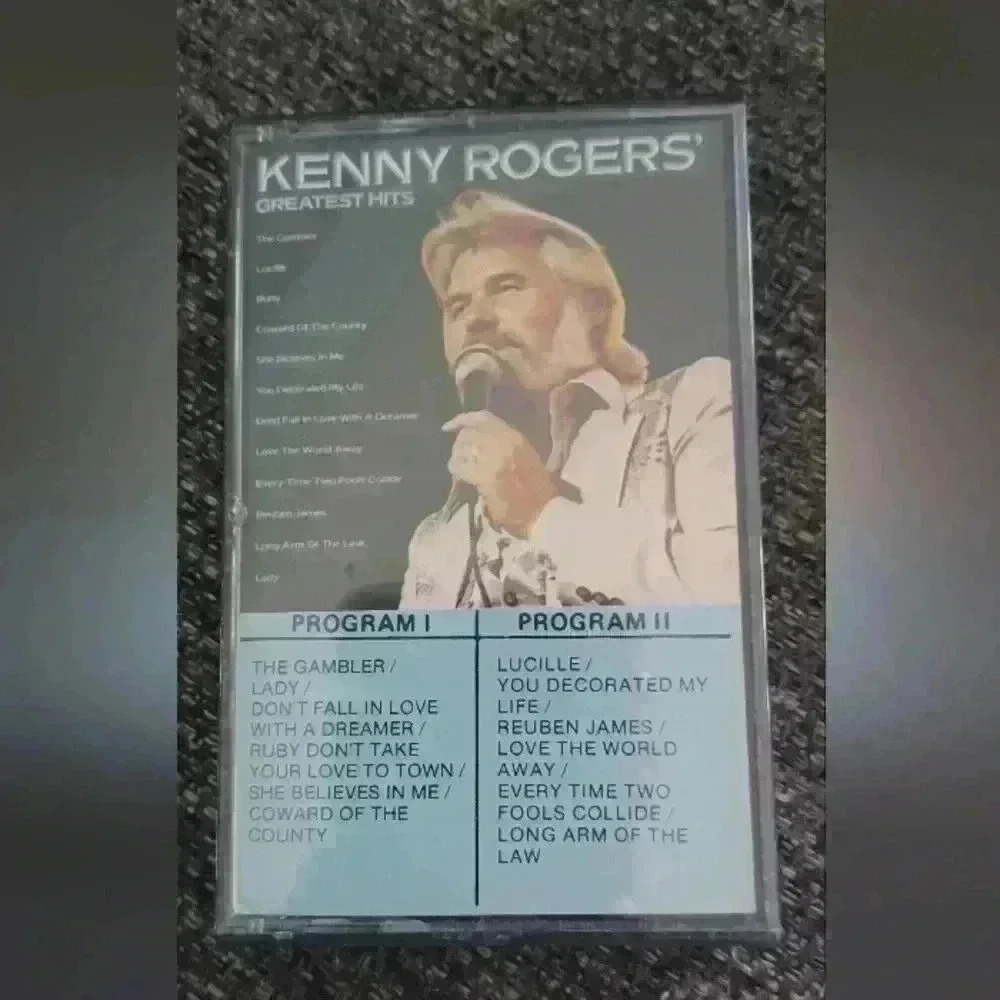 Kenny Rogers' Greatest Hits 1980 Audio  Cassette Tape